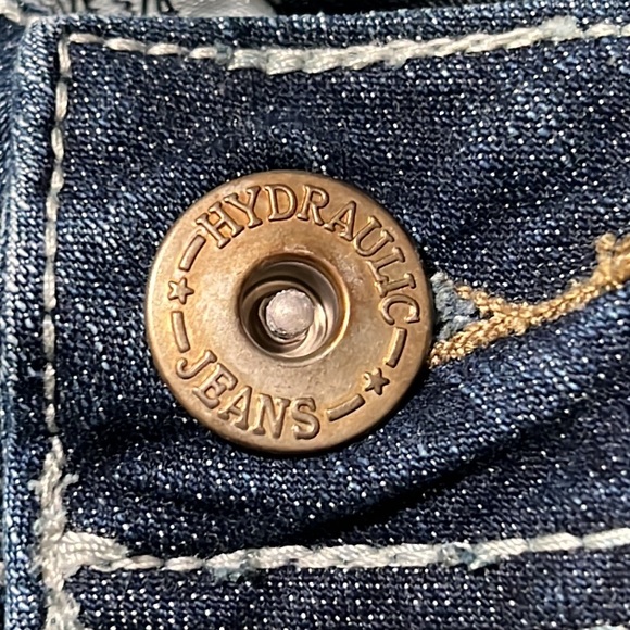 Hydraulic blue jeans size jr 3/4 - Picture 3 of 13